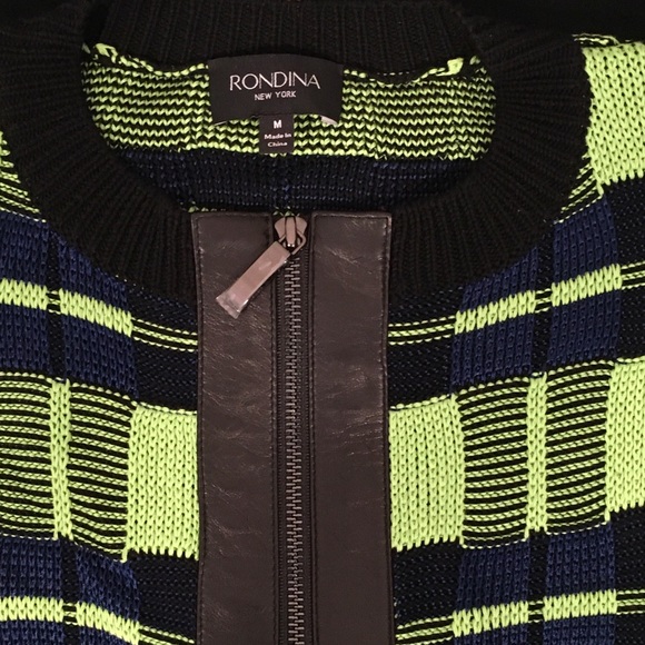 Rondina New York Double Zip Up Cardigan - Picture 6 of 8